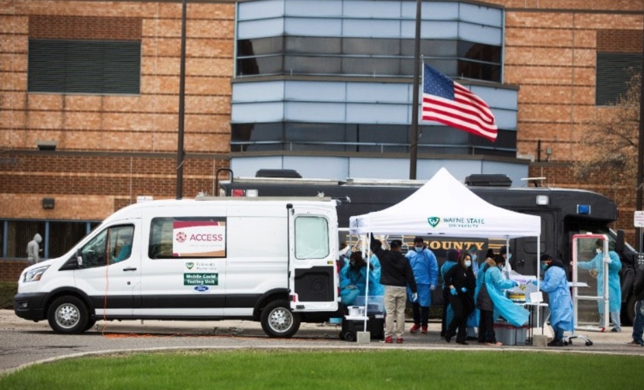 Ford and Wayne state. Corona virus help