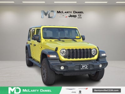 2024 Jeep Wrangler 4-Door Sport S 4x4