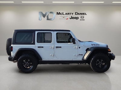 2025 Jeep Wrangler 4-Door Willys 4x4