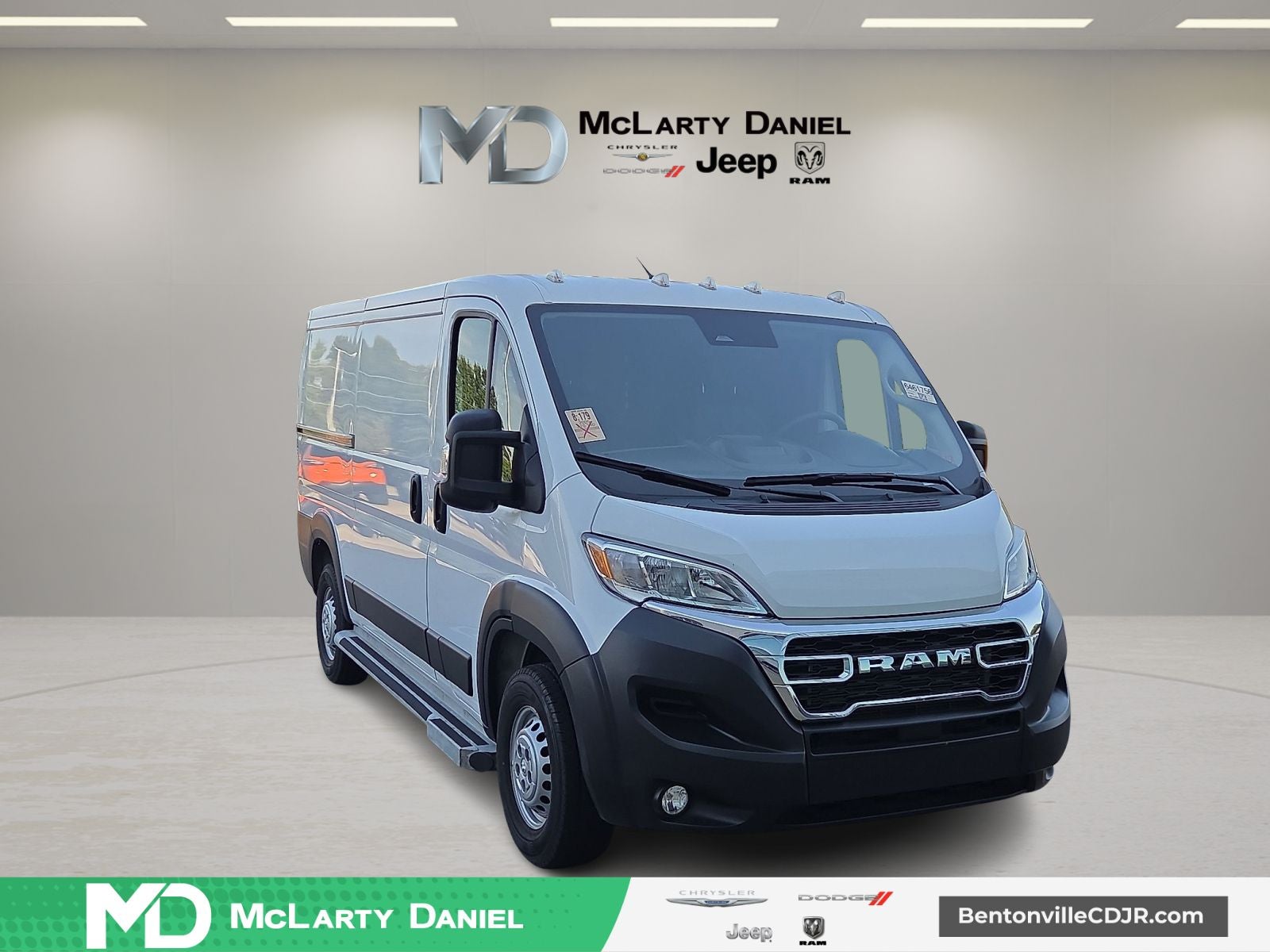 2025 RAM ProMaster 2500 Cargo Van Tradesman Low Roof 136' WB w/Pass Seat