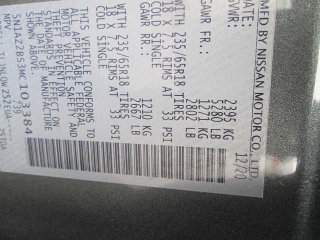 2021 Nissan Murano SV Intelligent AWD