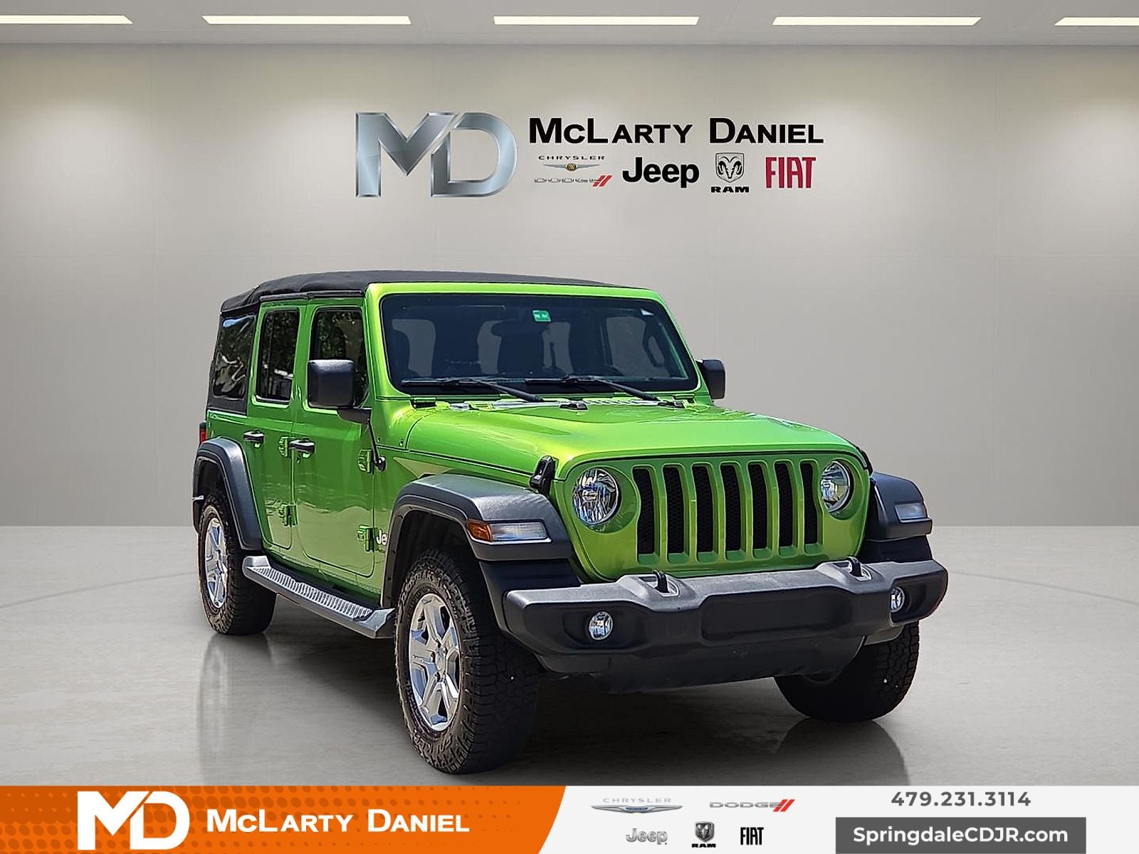 2018 Jeep Wrangler Unlimited Sport S 4x4