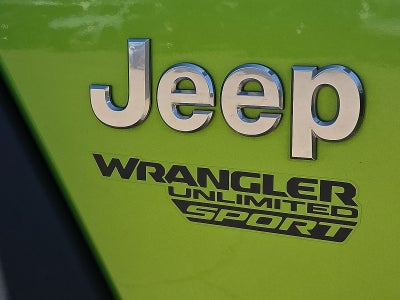 2018 Jeep Wrangler Unlimited Sport S 4x4
