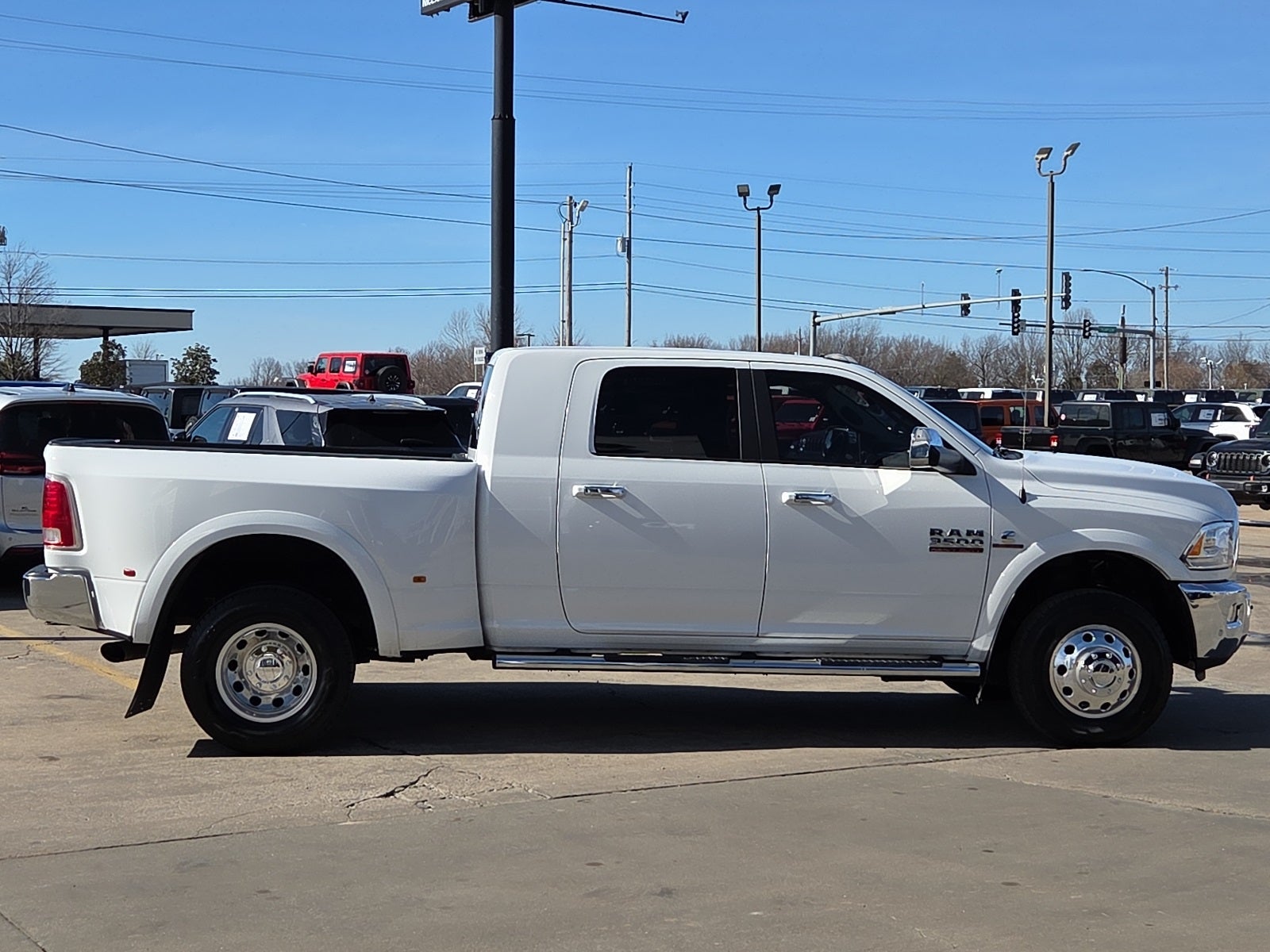 2017 RAM 3500 Laramie Mega Cab 4x4 6'4' Box
