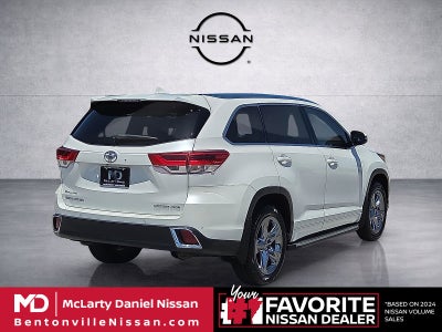 2019 Toyota Highlander Limited Platinum