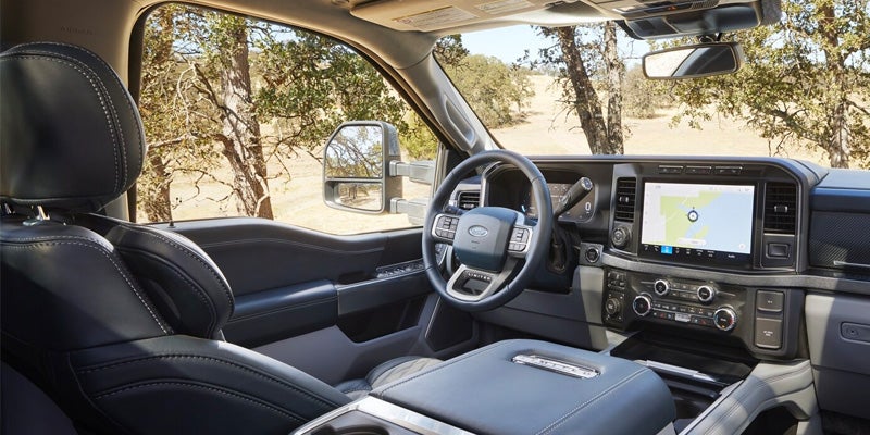 Super Duty interior