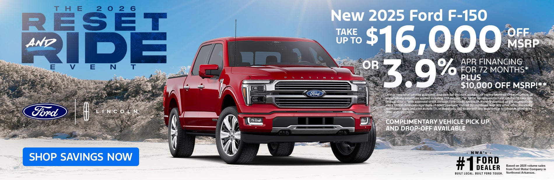 new 2025 ford F-150