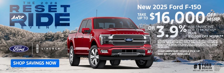 new 2025 ford F-150