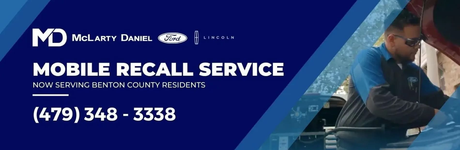 Mobile Recall Service at McLarty Daniel Ford in Bentonville AR