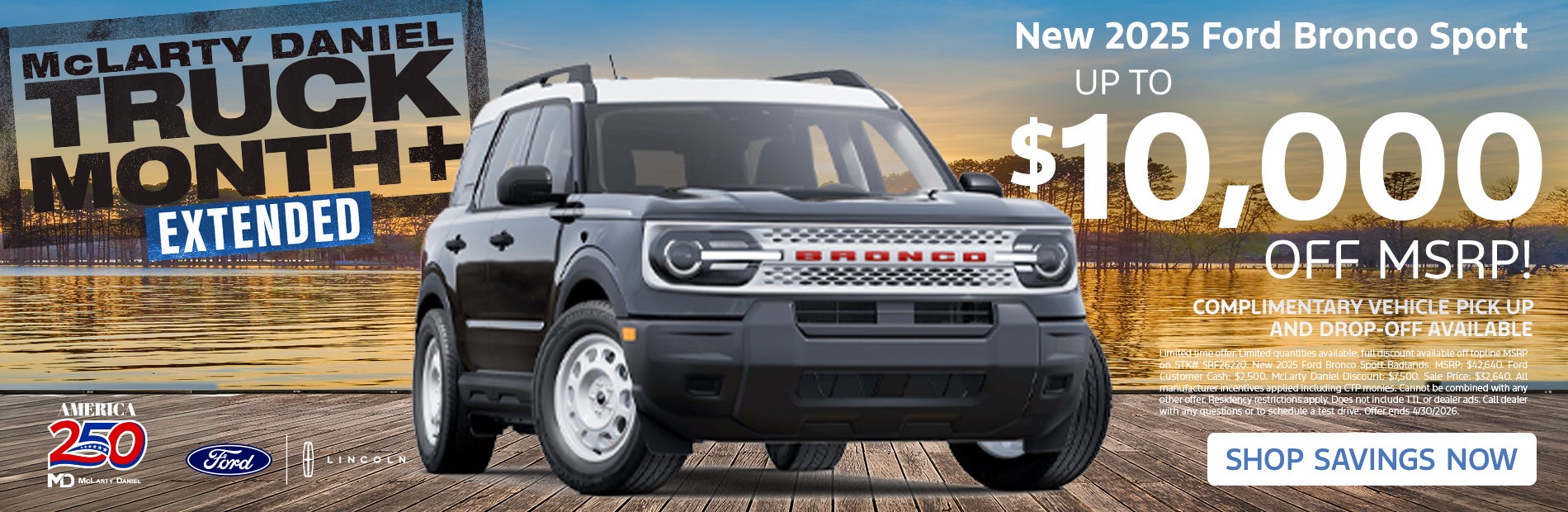 New 2025 Ford Bronco Sport