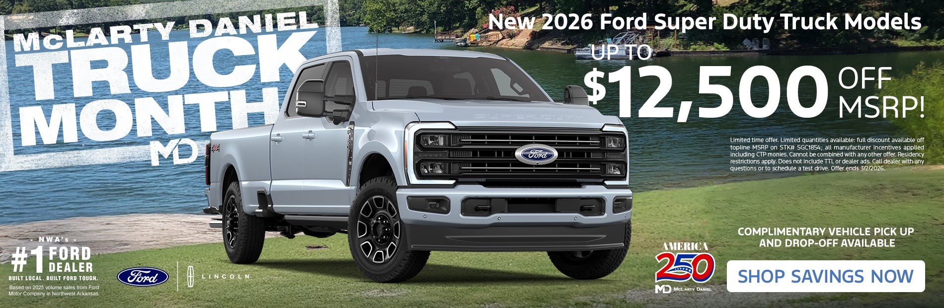 2026 Ford Super Duty Truck Model.