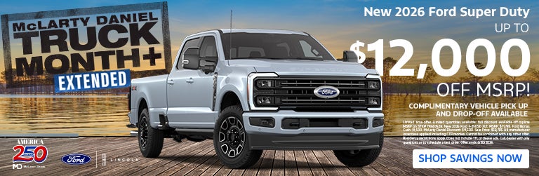 2026 Ford Super Duty Trucks