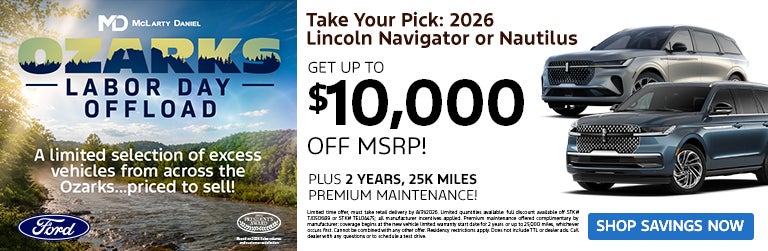 TAKE YOUR PICK: 2026 LINCOLN NAVIGATOR or 2026 LINCOLN NAUTI
