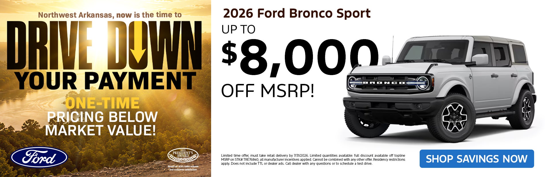 New 2026 Ford Bronco Sport
