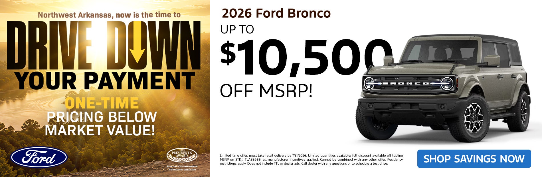 New 2026 Ford Bronco