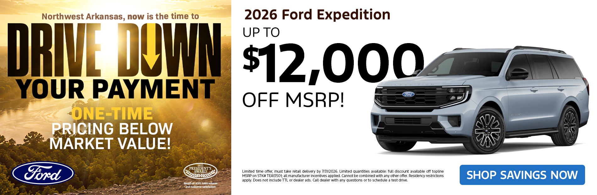 New 2026 Ford Expedition
