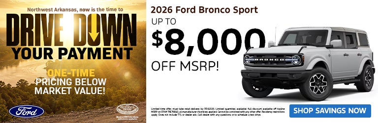 New 2026 Ford Bronco Sport
