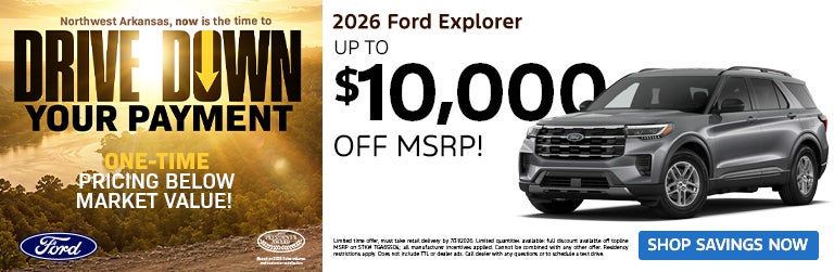 New 2026 Ford Explorer