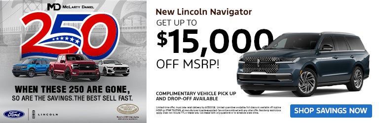 New Lincoln Navigator 