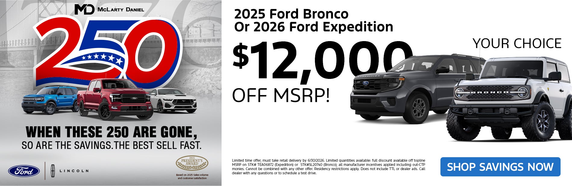 New 2025 Ford Bronco New 2026 Ford Expedition