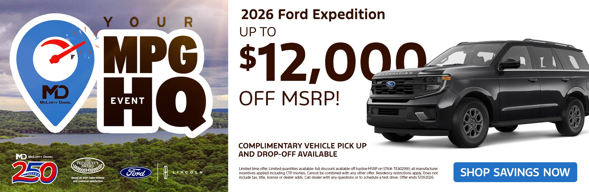 New 2026 Ford Expedition