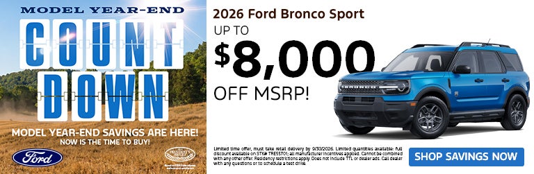 New Ford Bronco Sport