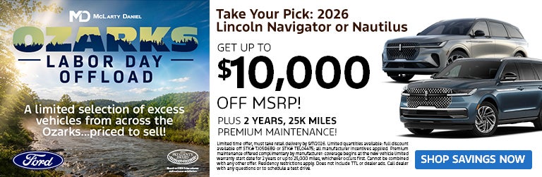 TAKE YOUR PICK: 2026 LINCOLN NAVIGATOR or 2026 LINCOLN NAUTI